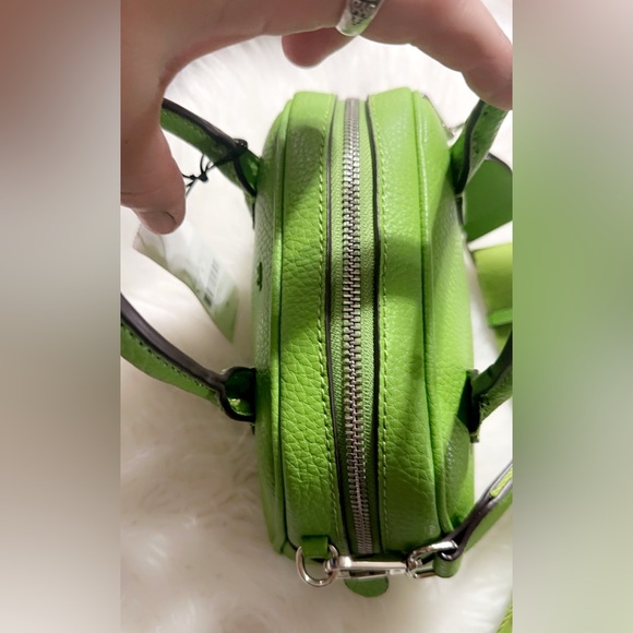 NWT PARFOIS MINI SATCHEL CROSSBODY BAG 8” X 6” REMOVABLE STRAP MADE IN PORTUGAL! - Picture 4 of 8